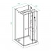 Душевая кабина NONA N10S099i85 (900Х900)