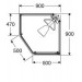 ДУШЕВАЯ КАБИНА S30T099i21 (900Х900)