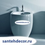 Биде напольное Kerasan Flo 3121bi*1