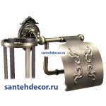 Бумагодержатель+освежитель Gabriel Classic Bronze 13903-3B-Bronze