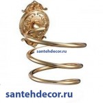 Держатель фена  Gabriel Classic Gold 13908-2-Gold  