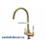  Смеситель для кухни под фильтр ZorG Clean Water ZR 317 YF-50 BR