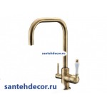  Смеситель для кухни под фильтр ZorG Clean Water ZR 318 YF-50 BR