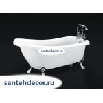 Ванна Bel Bagno свободностоящая на ножках BB20 /CRM/BRN/ORO-178