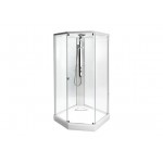 Душевая кабина Ido Showerama 8-5 90x90 серебро, прозрачное стекло