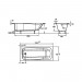 Акриловая ванна Jacob Delafon Patio 170x70 E6812RU-CP без гидромассажа