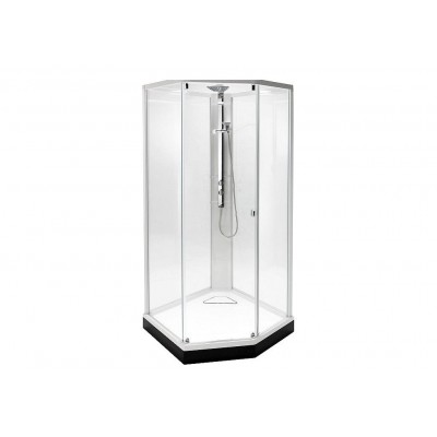 Душевая кабина Ido Showerama 8-5 90x90 белый, прозрачное стекло