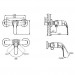  Смеситель для душа Bravat Fit F9135188CP-01