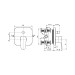  Смеситель для душа Ideal Standard Ceraplan III A6115AA