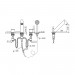 Каскадный смеситель Oras Alessi 8540