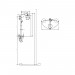 Душевая стойка Hansgrohe Croma 220 Showerpipe Reno 27224000