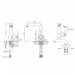 Смеситель для раковины Bravat Waterfall F173107C Смеситель для раковины Bravat Waterfall F173107C