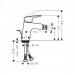  Смеситель для биде Hansgrohe Logis 71204000