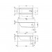 Акриловая ванна Duravit Starck 170x75 700335000000000 Акриловая ванна Duravit Starck 170x75 700335000000000