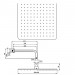  Верхний душ Ideal Standard Idealrain Cube M1 B0024AA