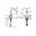  Смеситель для раковины Hansgrohe Logis 71222000