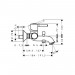  Смеситель для ванны с душем Hansgrohe Talis Classic 14140000