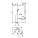 Душевая стойка Ideal Standard Idealrain Eco B1377AA