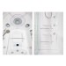 Душевая кабина Aquanet Fiji 95x95 с паром, прозрачное стекло