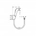 Гигиенический душ Hansgrohe 32127000