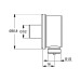 Подсоединение Ideal Standard Idealrain B9448AA