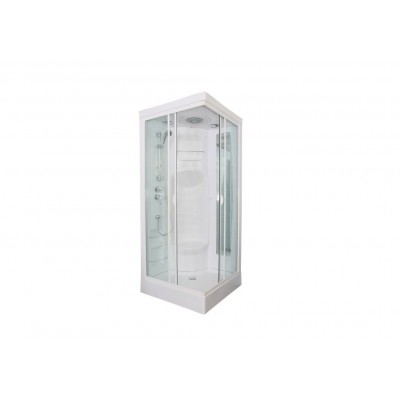 Душевая кабина Aquanet Fiji Cube 90x90 без г/м, прозрачное стекло