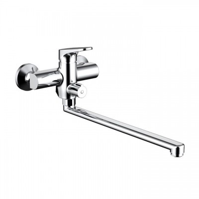  Смеситель для ванны с душем Bravat Eler F6191238CP-01L