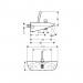  Смеситель для ванны с душем Hansgrohe PuraVida 15472000