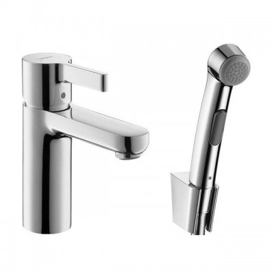 Смеситель с гигиеническим душем Hansgrohe Metris S 31160000