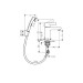 Смеситель с гигиеническим душем Hansgrohe Metris S 31160000