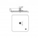  Верхний душ Ideal Standard Idealrain Luxe B0388MY