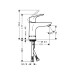  Смеситель для раковины Hansgrohe Focus 31517000
