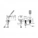 Каскадный смеситель Bravat Gina F565104C-RUS