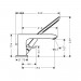 Каскадный смеситель Hansgrohe Metris 31190000