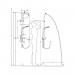 Душевая стойка Hansgrohe Inversa Cascade 27157000