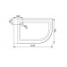 Душевая кабина Aquanet Hawaii 122x76 R без пара