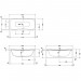 Акриловая ванна Duravit PuraVida 180x80 700182000000000 Акриловая ванна Duravit PuraVida 180x80 700182000000000