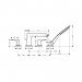 Каскадный смеситель Hansgrohe Metris 31442000
