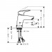  Смеситель для раковины Hansgrohe Logis 71071000