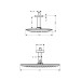  Верхний душ Hansgrohe PuraVida 27390000