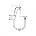 Гигиенический душ Hansgrohe 32122000