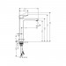  Смеситель для раковины Hansgrohe Metris 31082000