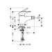  Смеситель для биде Hansgrohe Мetropol Е 14270000