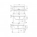 Акриловая ванна Duravit Starck 180x80 700338000000000 Акриловая ванна Duravit Starck 180x80 700338000000000