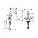  Смеситель для раковины Hansgrohe Logis Classic 71270000