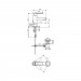  Смеситель для биде Ideal Standard IdealSmart B0461AA