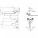  Смеситель для ванны с душем Bravat Pure F6105161C-01A