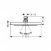  Верхний душ Hansgrohe Croma 220 26464000