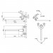  Смеситель для ванны с душем Bravat Eler F6191238CP-01L
