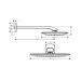  Верхний душ Hansgrohe PuraVida 27437400